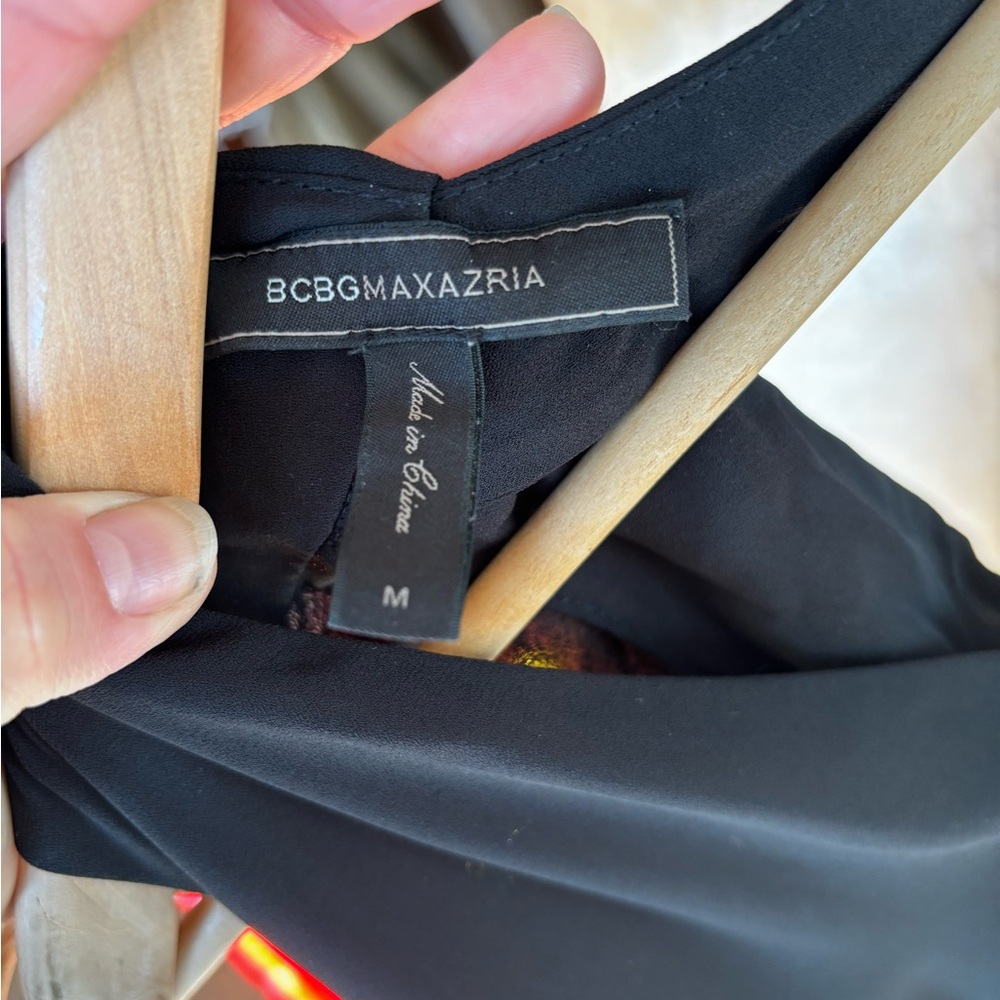 BCBGMaxAzria Black High Low Dress - Picture 3 of 5
